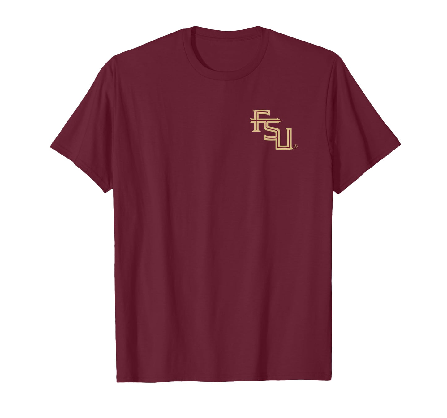 Florida State Seminoles Front/Back FSU Black T-Shirt