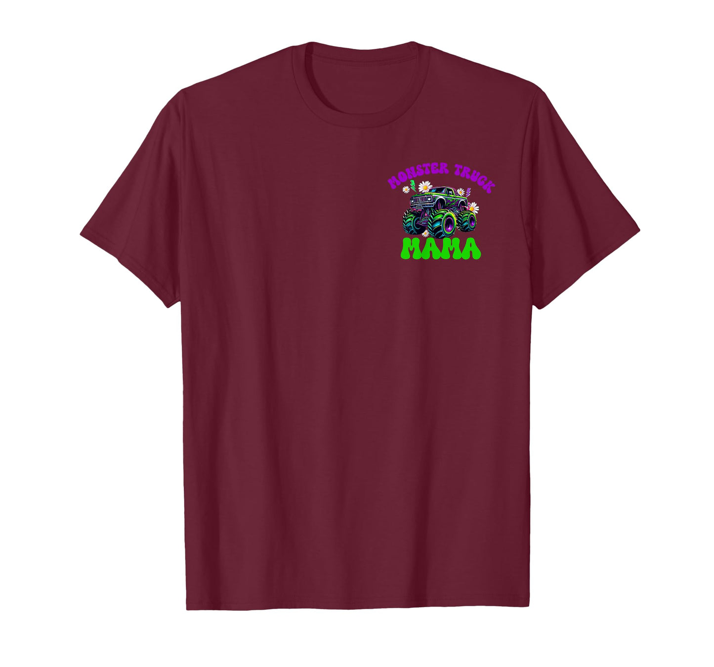 Monster Truck Mom Shirt in My Monster Truck Mama Era 2 Sided T-Shirt