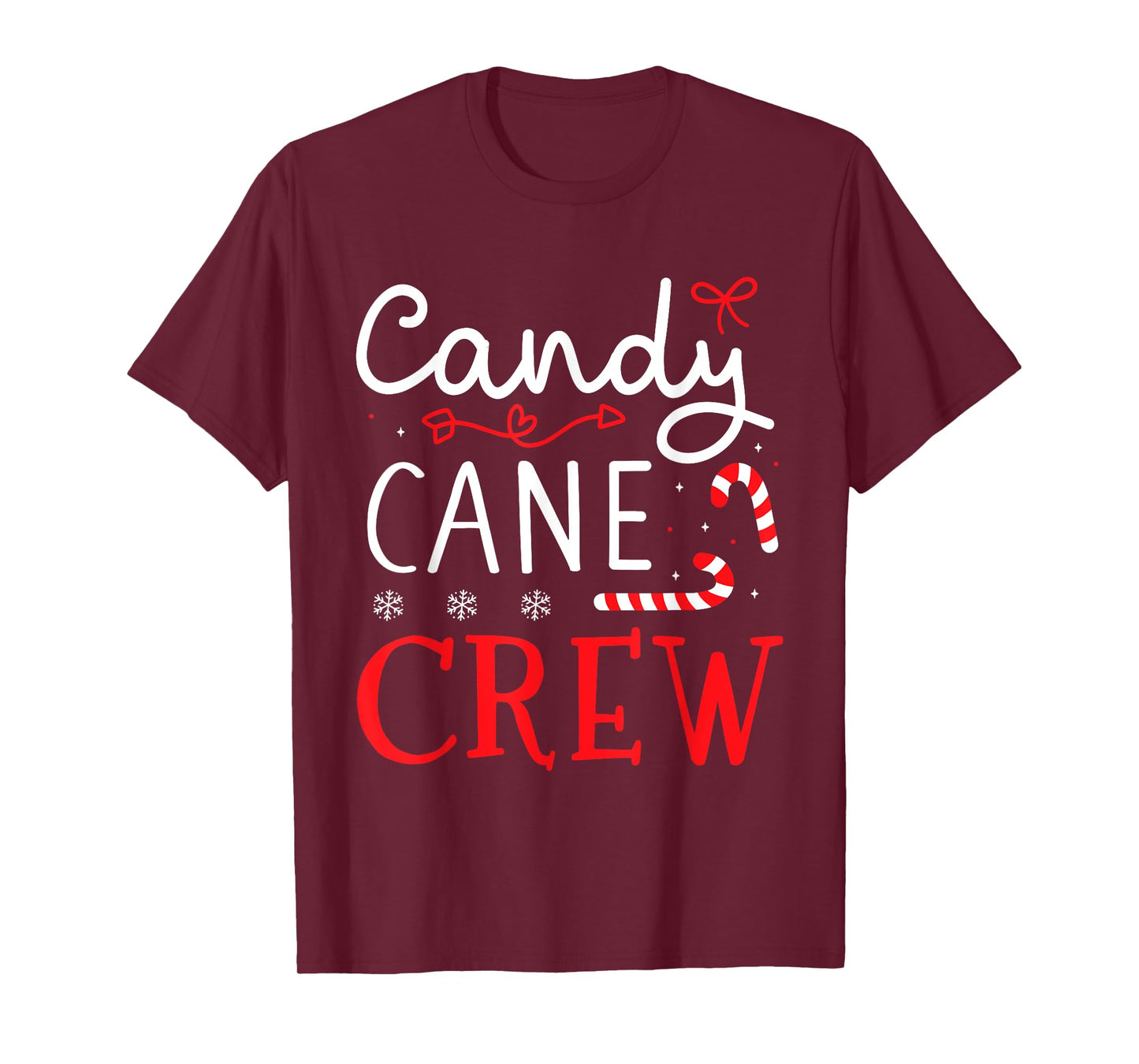 Christmas candy cane crew for family and cousin xmas T-Shirt