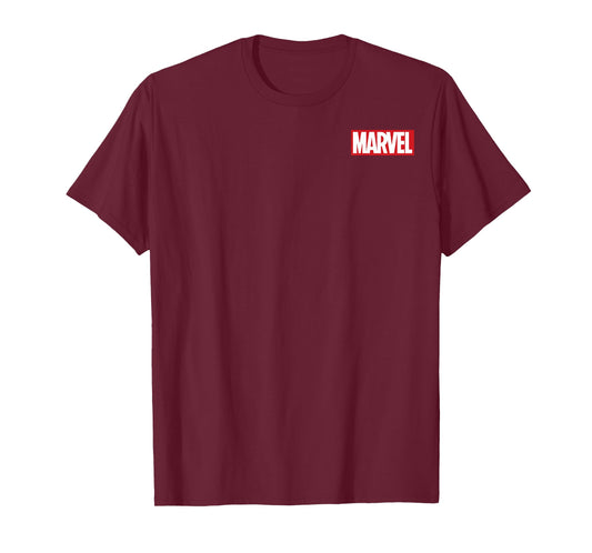 Marvel Studios Logo Stack Front & Back T-Shirt