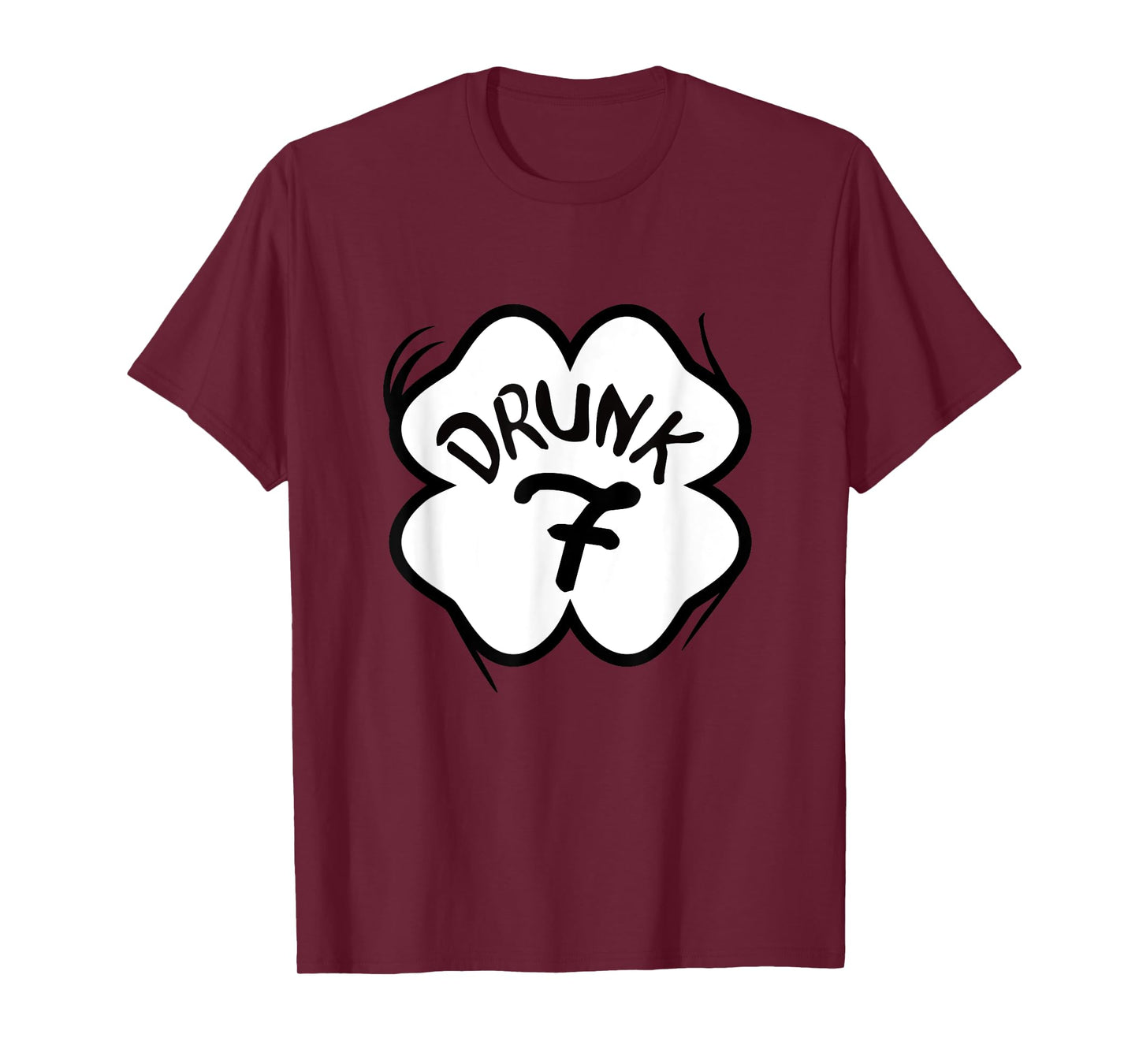 Drunk 7 Shamrock St Pattys Day Tee Bar Crawl Group Matching T-Shirt