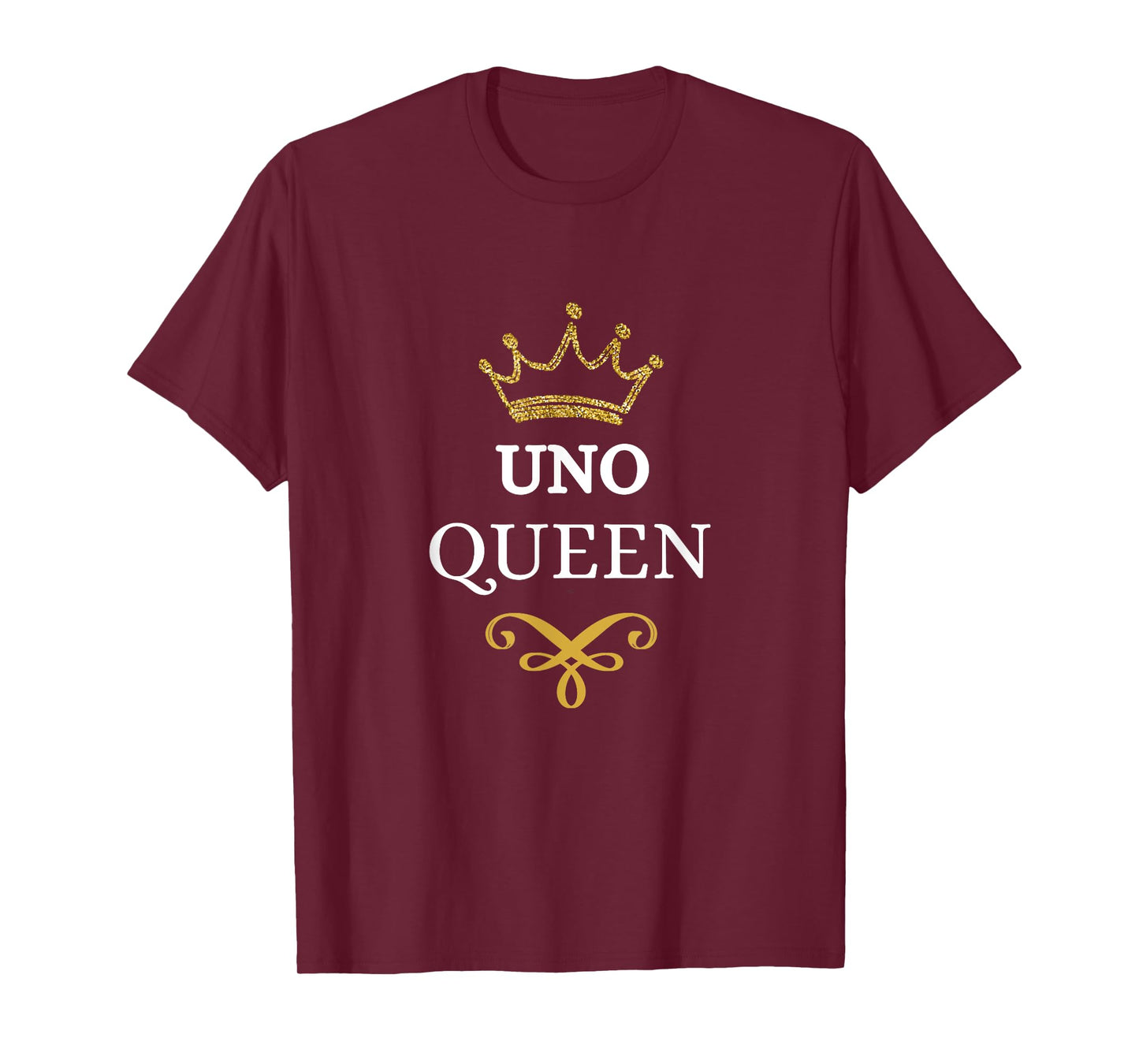 Funny Uno Queen Fan Fun Winning Card Games T-Shirt