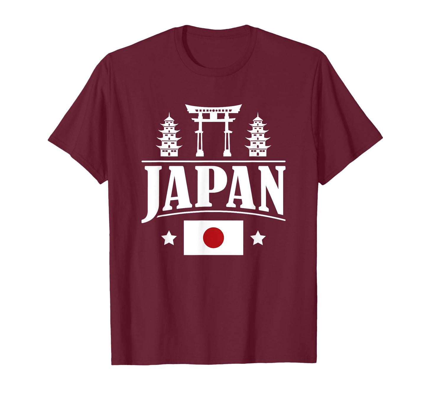 Anime Japan Flag Japanese Temple T-Shirt