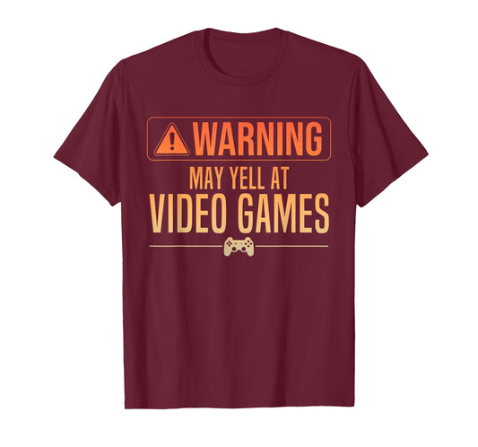 Funny Video Game Art For Men Women Gaming Nerd PC Gamer T-Shirt