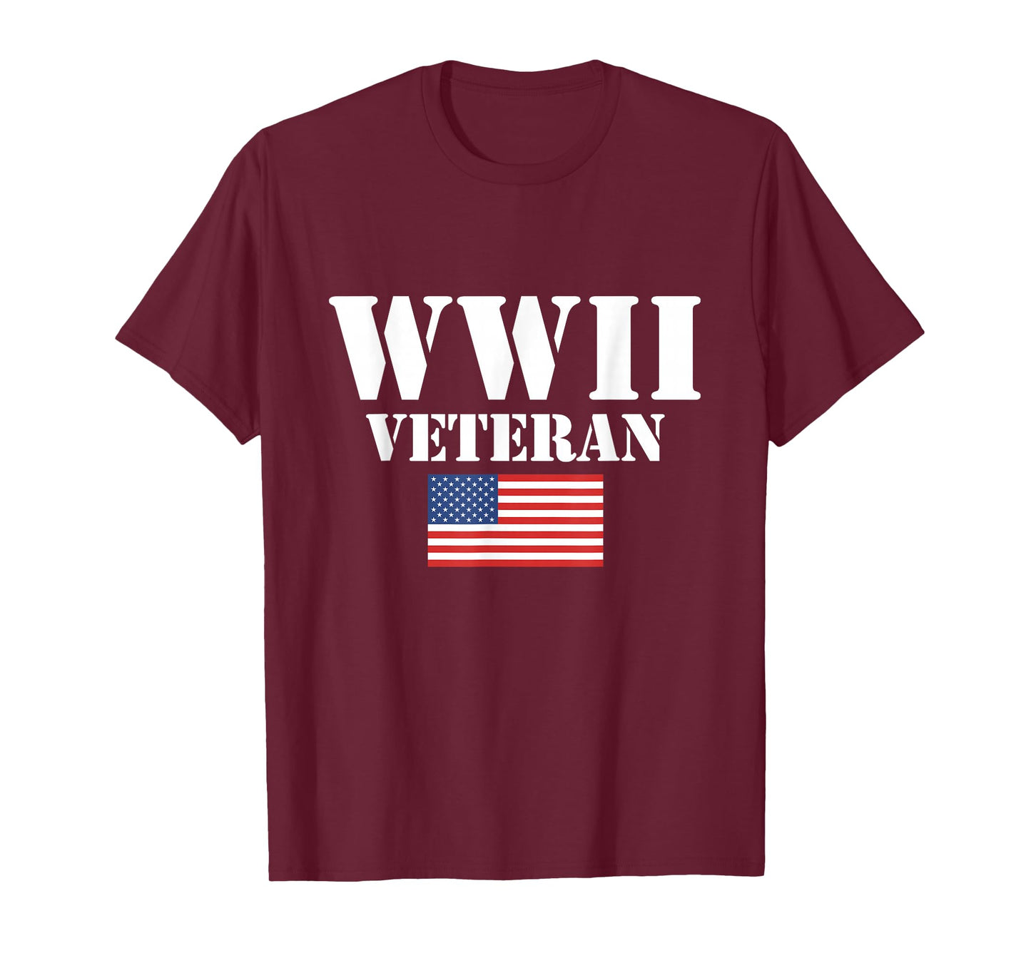 American Patriot WWII Veteran Military World War 2 Veteran T-Shirt