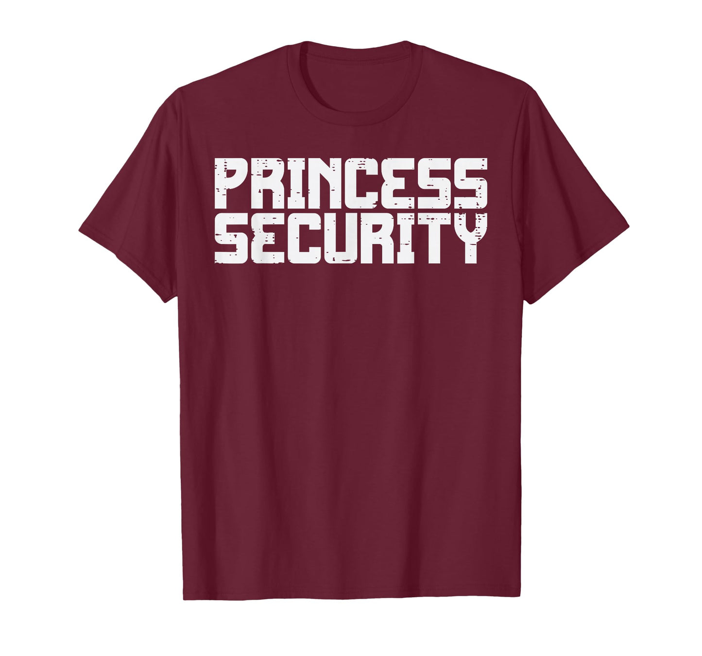 Princess Security Funny Family Dad Halloween Big Brother Men T-Shirt