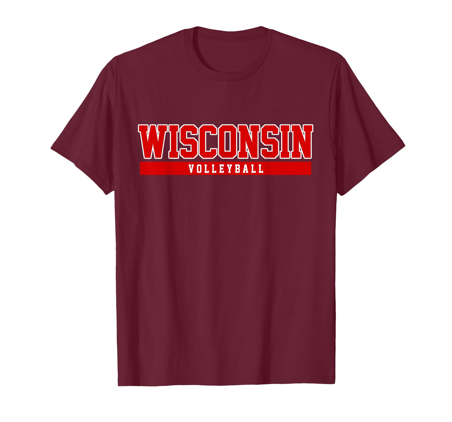 Wisconsin Volleyball for support the university college T-Shirt