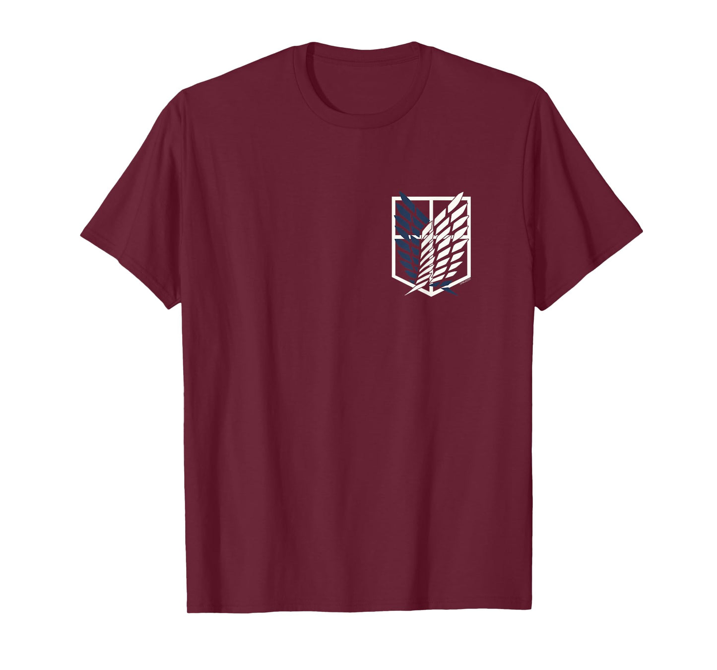 Attack on Titan Small Scout Regiment Shield Chest Anime T-Shirt