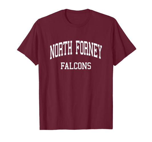 North Forney High School HS Forney TX Retro Sports T-Shirt