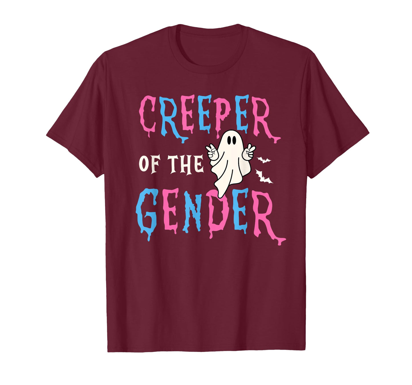 Keeper of Gender Halloween Funny Creeper Gender Reveal Party T-Shirt