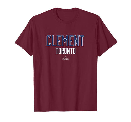 Player Pride Toronto Edition Ernie Clement MLBPA T-Shirt