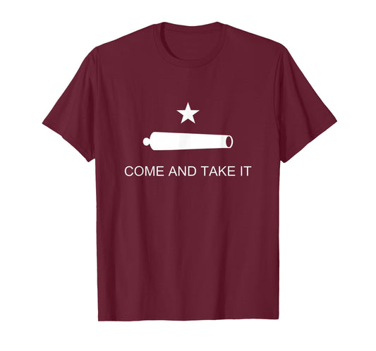 Come and Take It Battle of Gonzales Texas T-Shirt Small