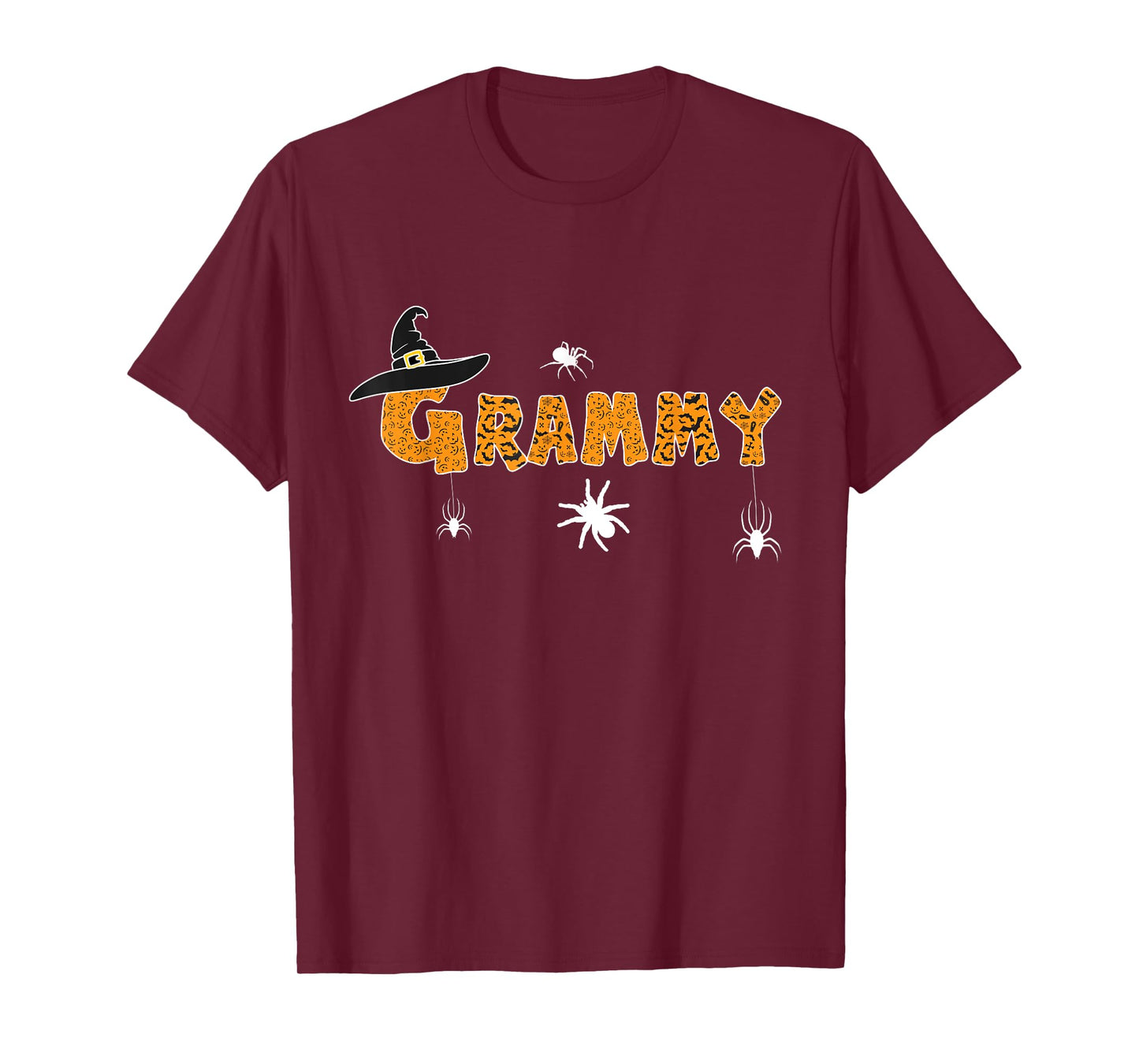 Funny Halloween Witches Hat Boo Shirt Scary Grammy Grandma T-Shirt