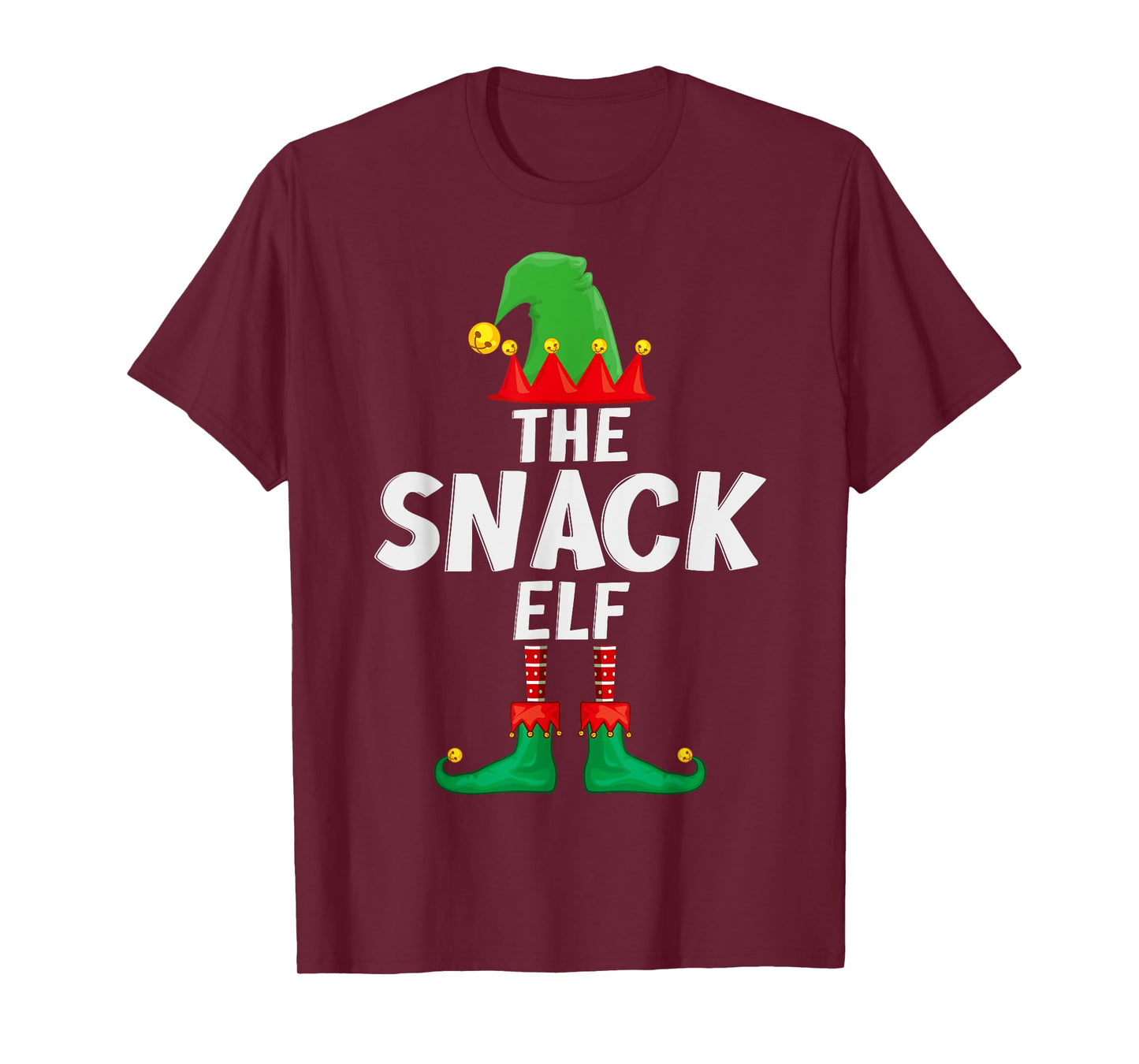 The Snack Elf Matching Family Christmas T-Shirt