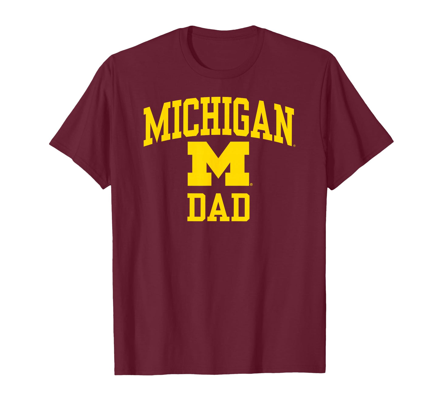 Michigan Wolverines Dad Icon Navy Officially Licensed T-Shirt