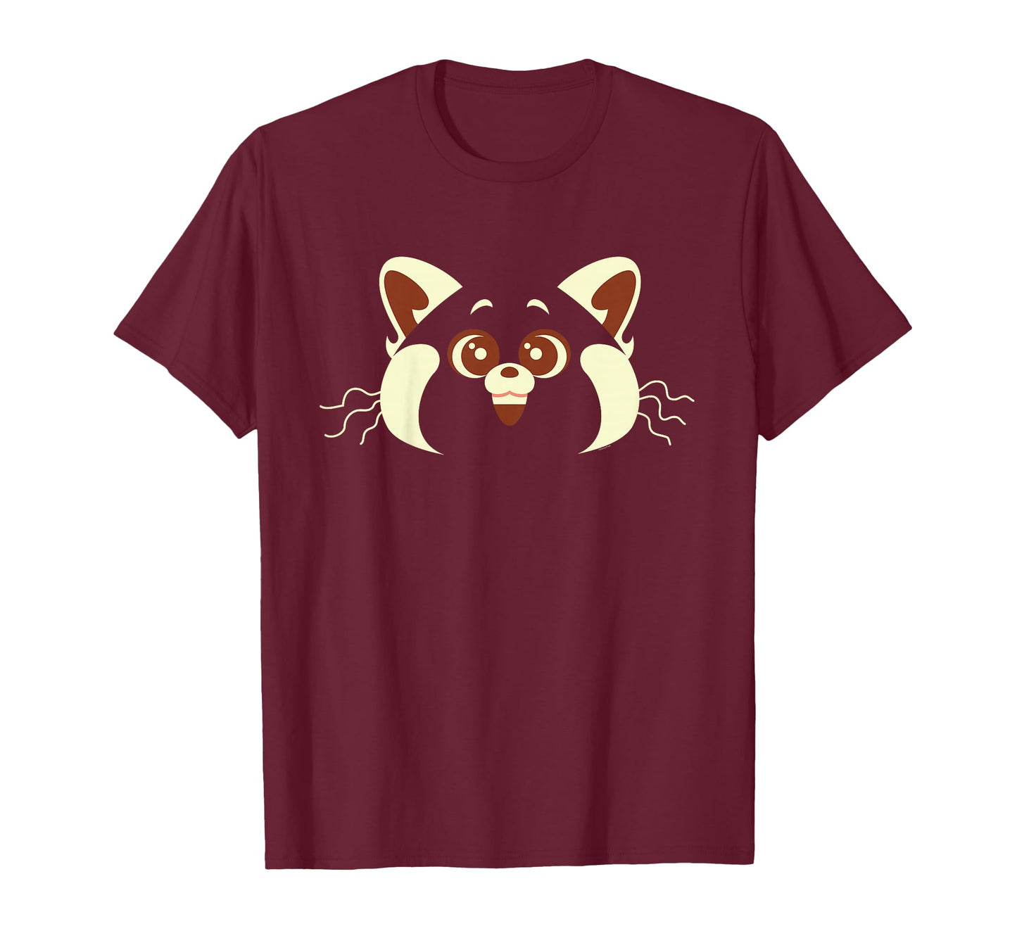 Kids Disney Pixar Turning Red Panda Mei Face T-Shirt