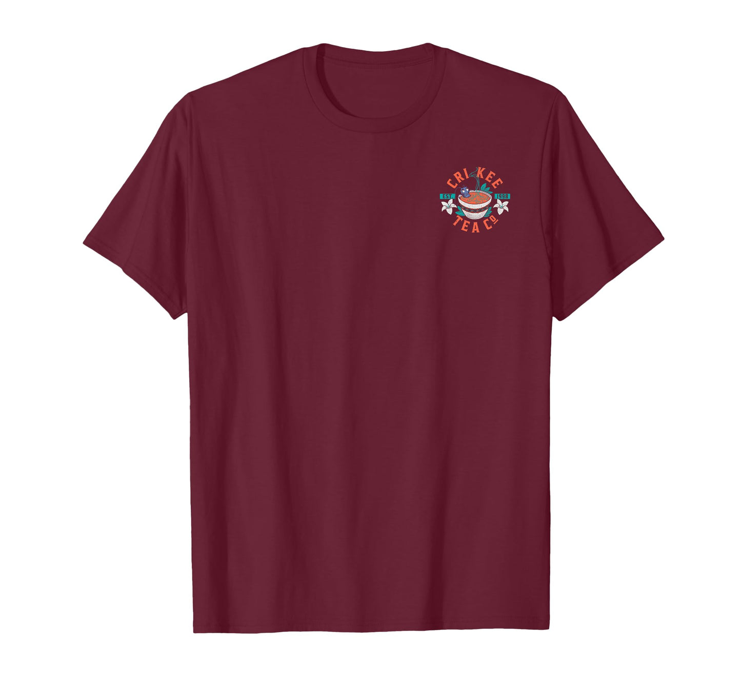 Disney Mulan CRI-Kee Tea Company 1998 Logo T-Shirt