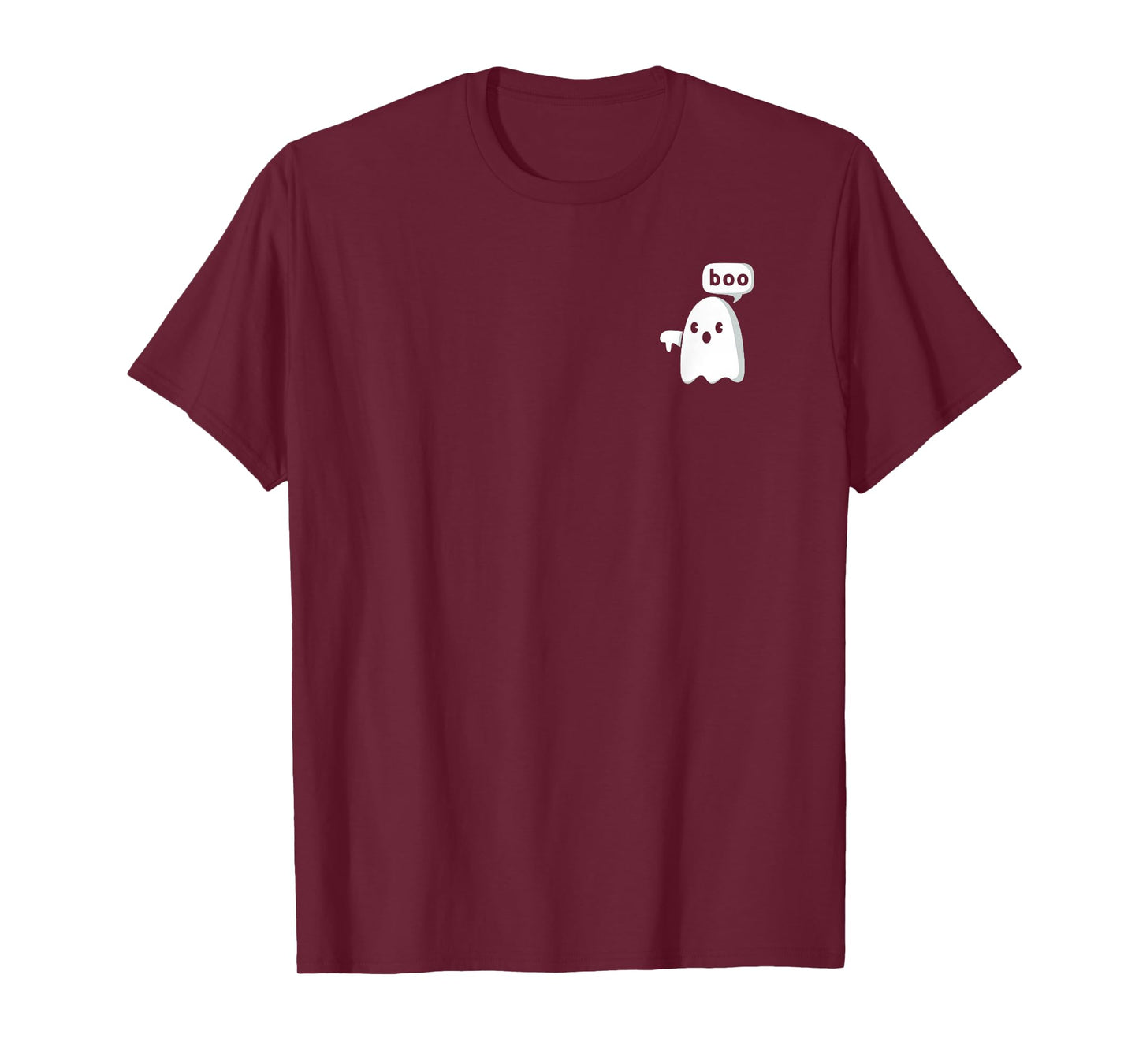 Thumbs Down Ghost Screaming Boo Disapproval Ghost halloween T-Shirt