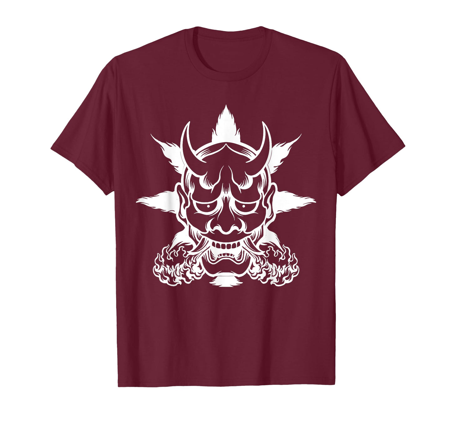 Japanese Demon Oni Mask Harajuku T-Shirt