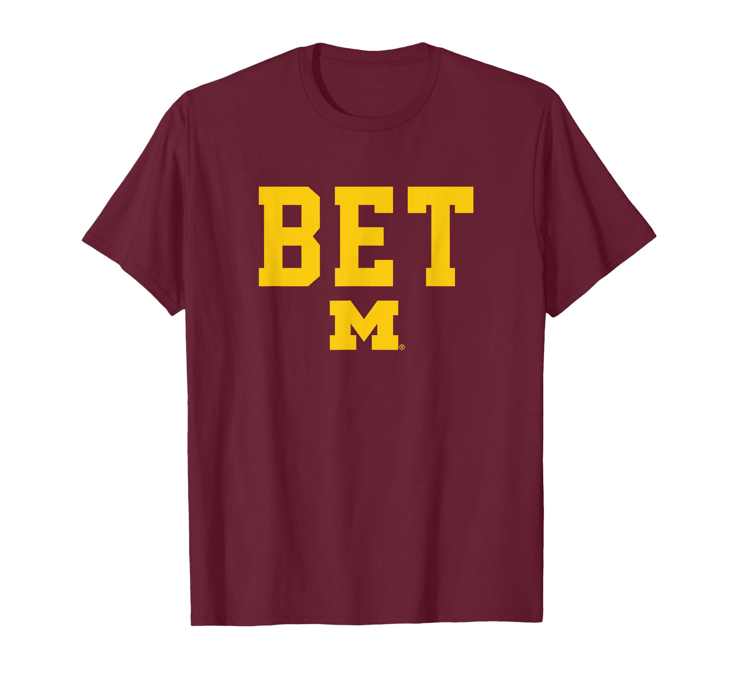 University of Michigan Wolverines U of M BET T-Shirt