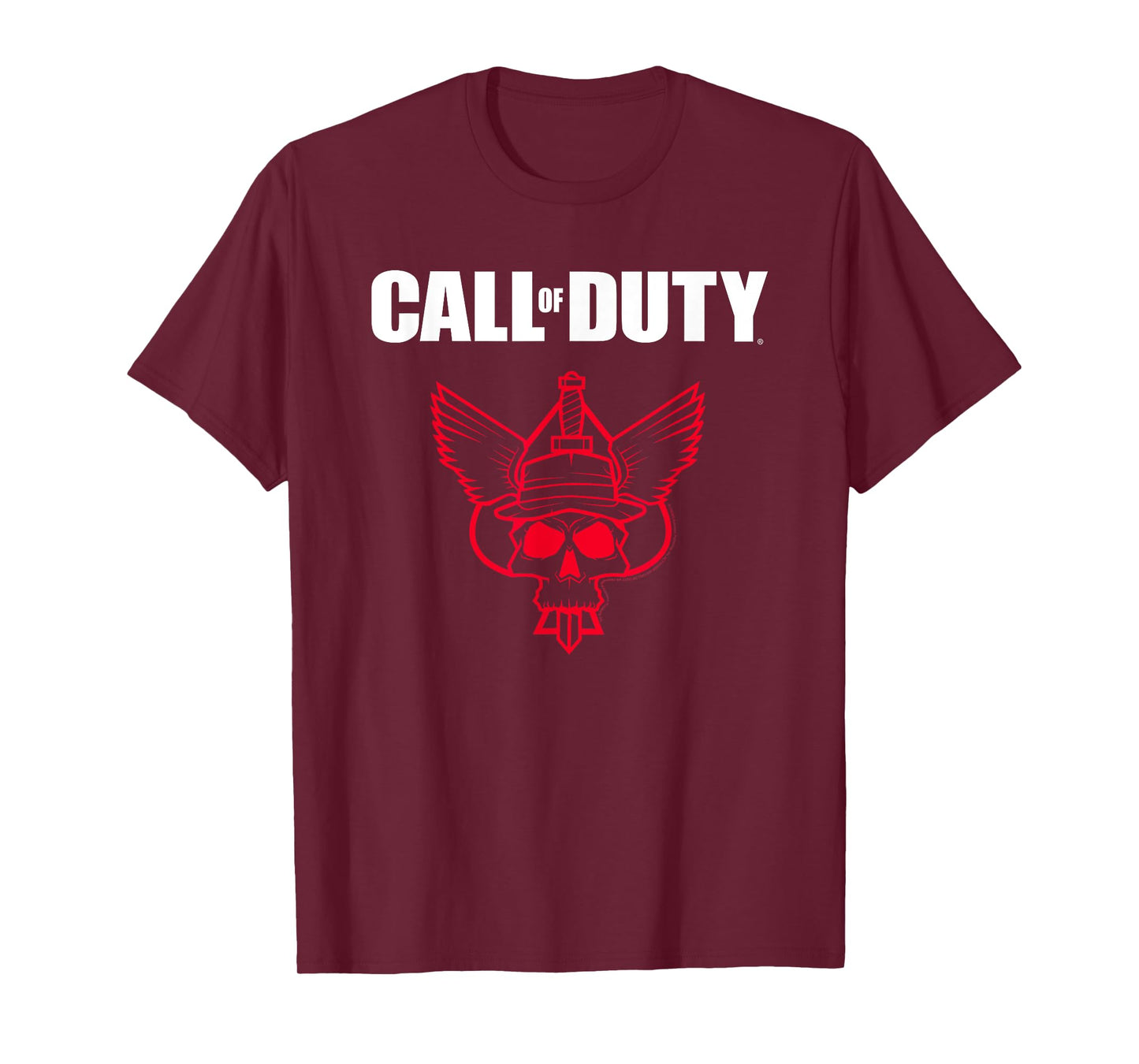 Call of Duty Captain Price Skull Icon Video Game T-Shirt