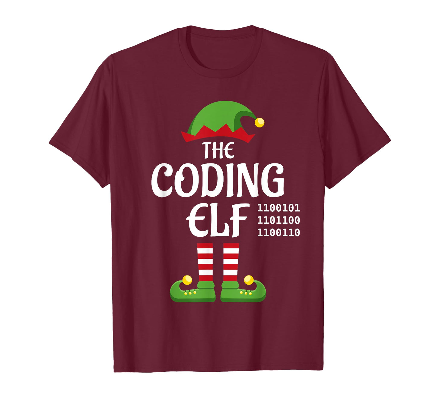 Coding Elf Family Matching Group Christmas T-Shirt