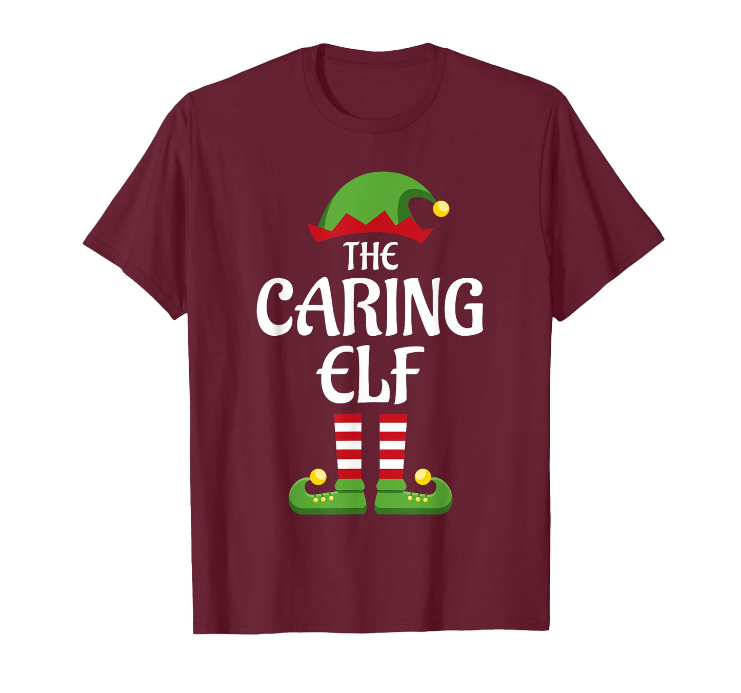 Caring Elf Family Matching Group Christmas T-Shirt