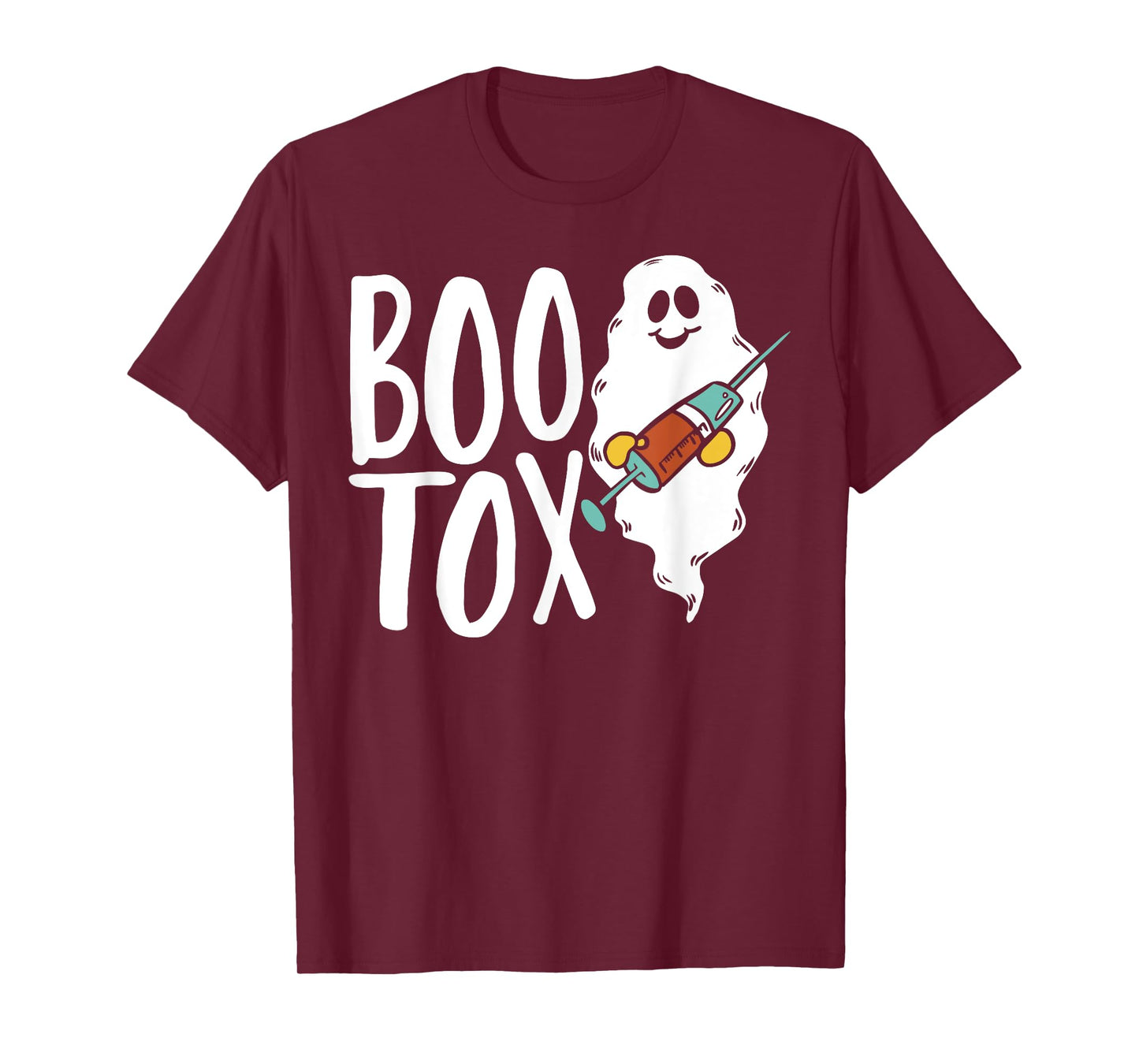 Botox Halloween Boo Tox Ghost Aesthetic Nurse Injector T-Shirt