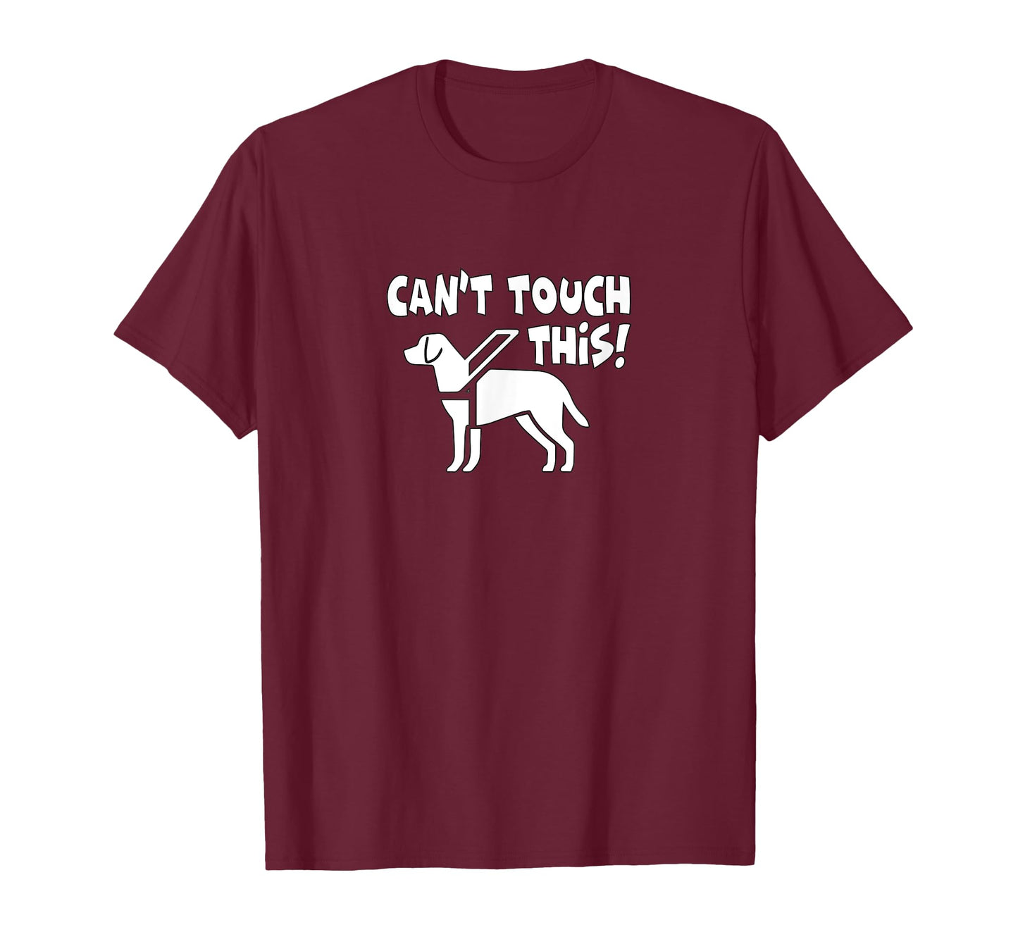 "Can't Touch This" Low Vision, Blind, T-Shirt T-Shirt