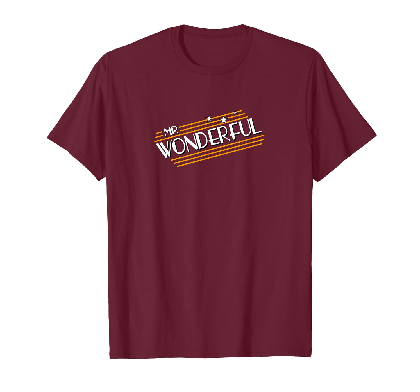 Art Deco Style Fun Design Mr Wonderful T-Shirt