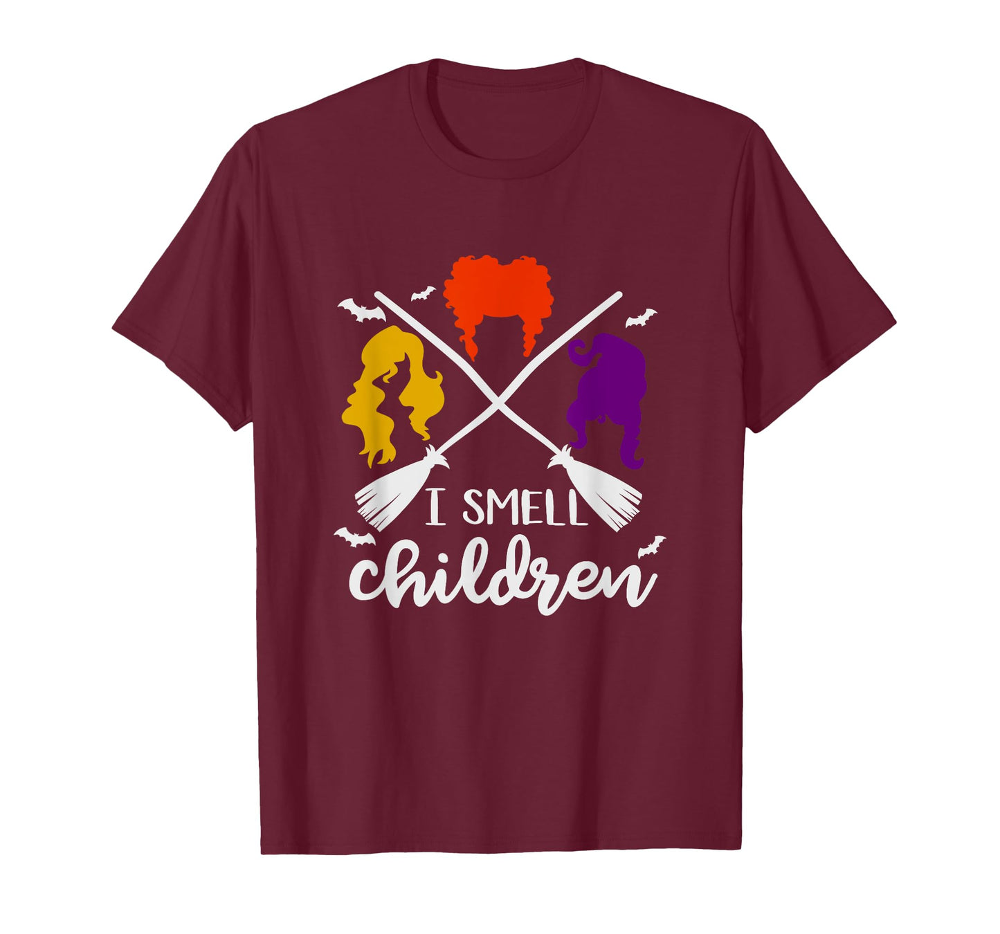 I Smell Children Funny Witch Halloween Lazy costume Gift T-Shirt