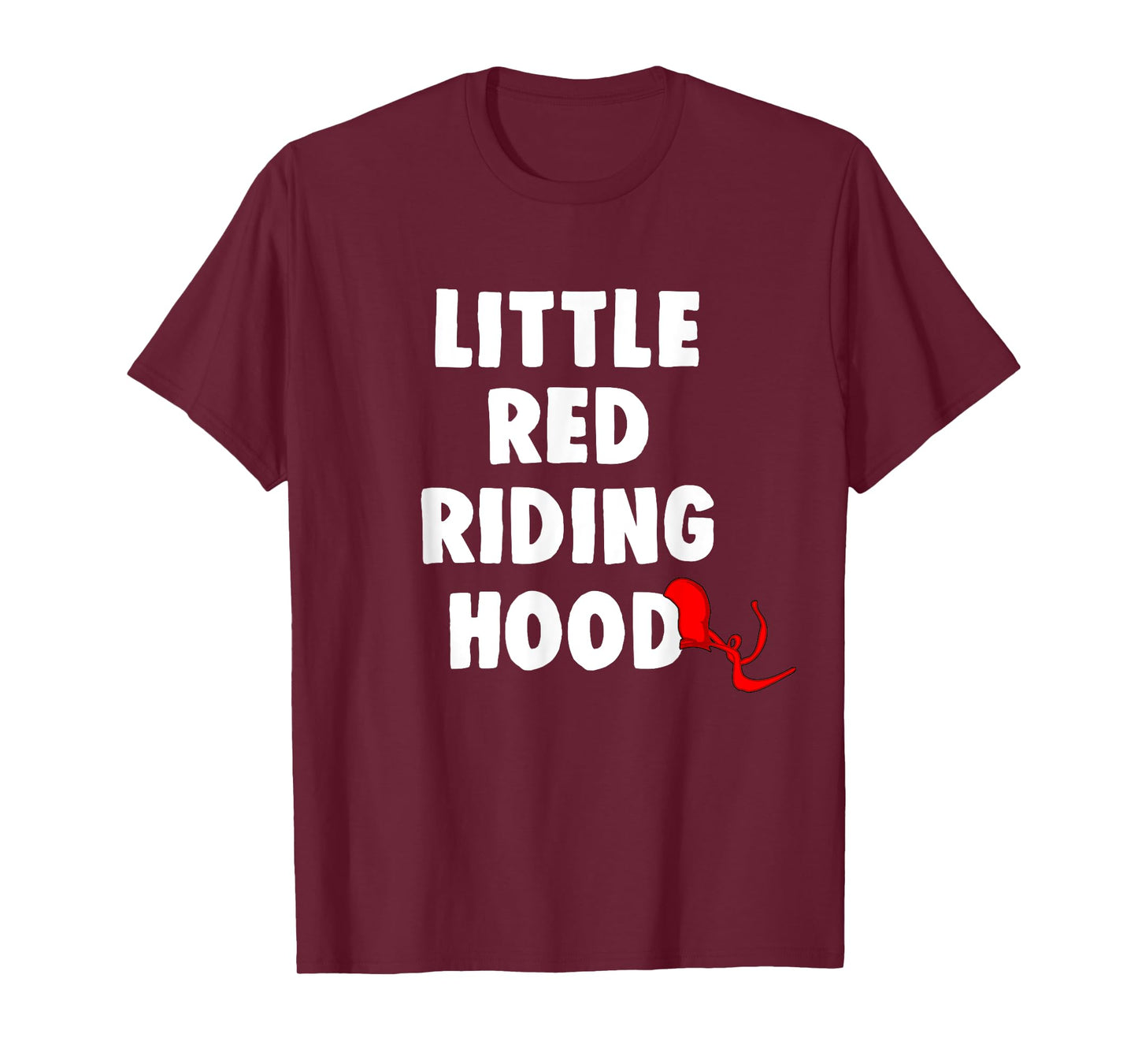 Little Red Riding Hood Matching Halloween Couples T-shirt T-Shirt