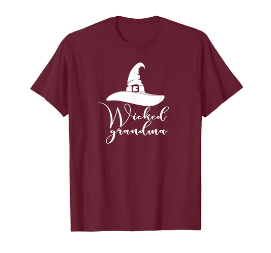 Halloween Grandma Shirt-Cute Wicked Witch Hat