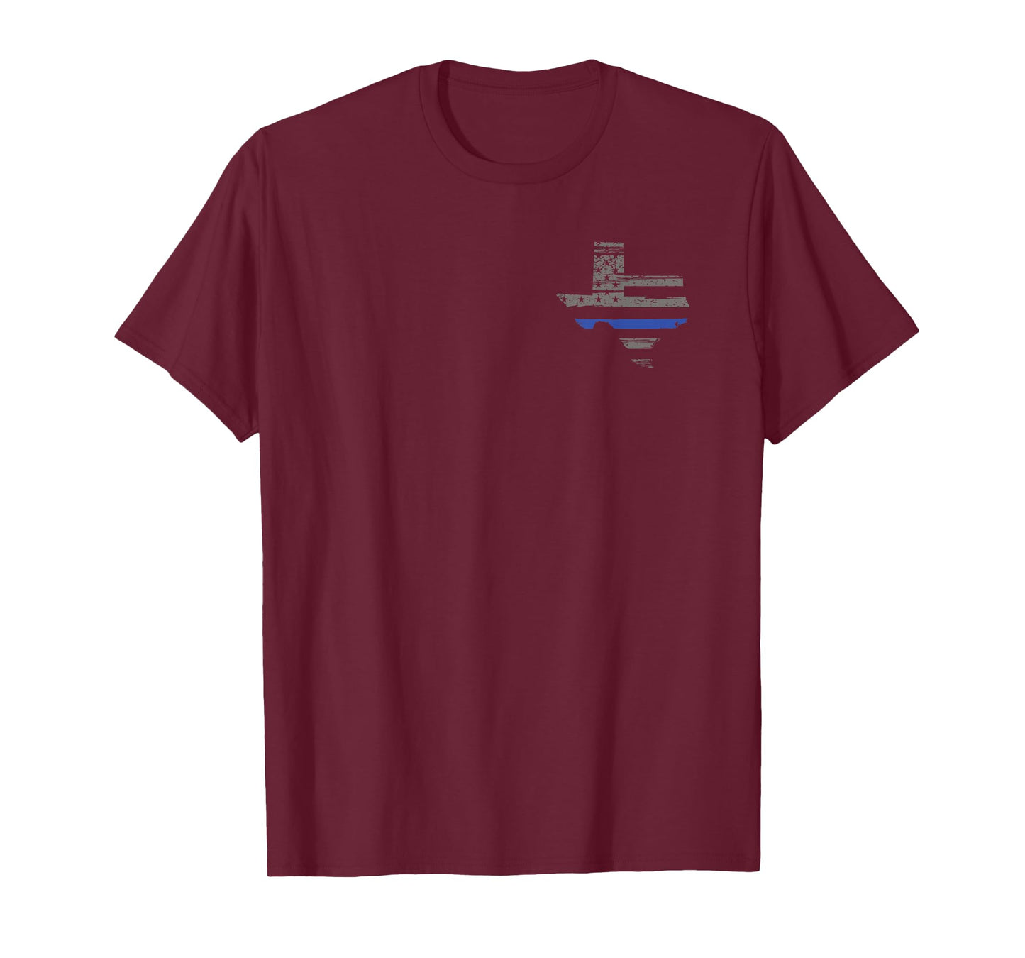 Texas Police, Law Enforcement Thin Blue Line Shirt T-Shirt