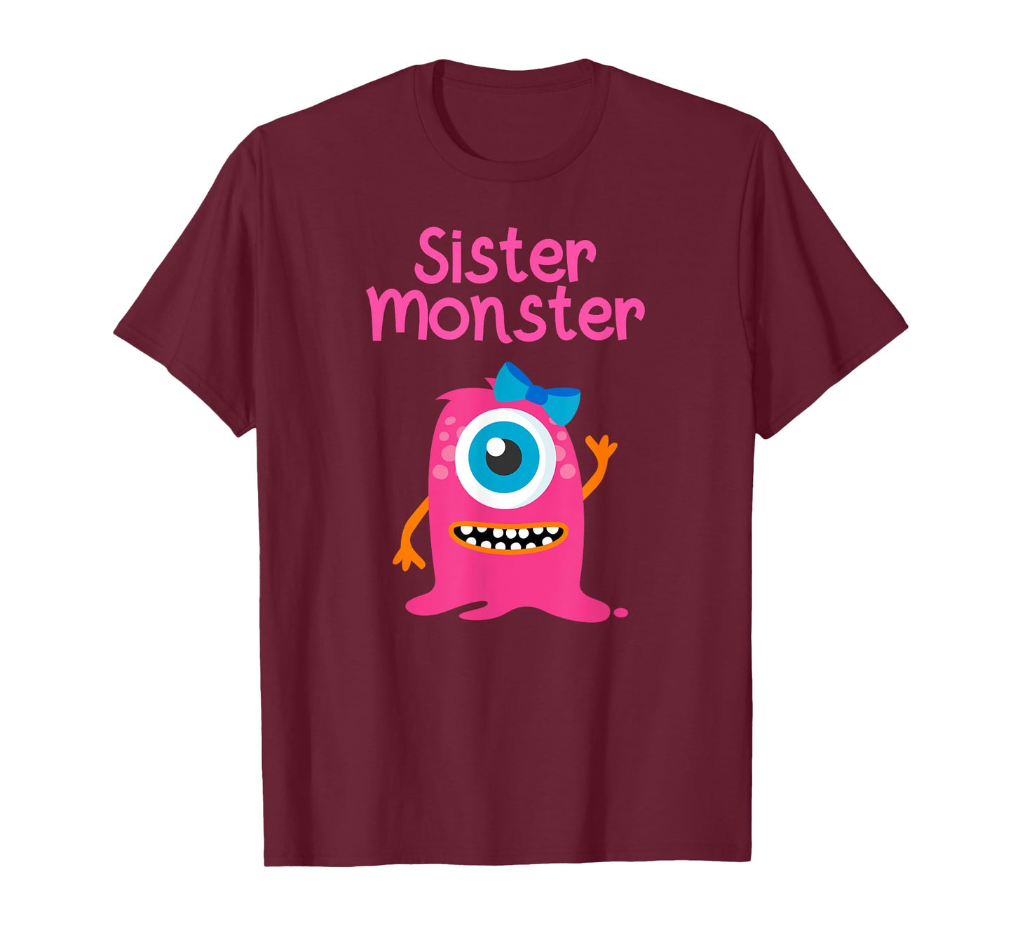 Monster T Shirt for Girls and Sisters T-Shirt
