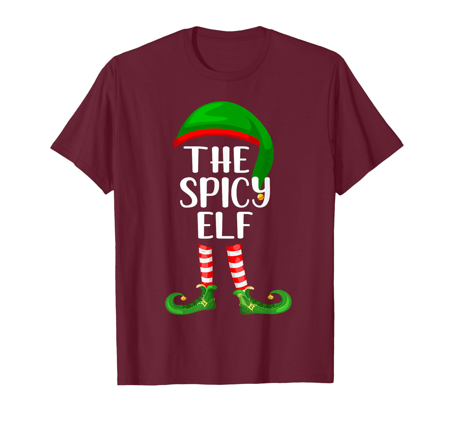 Matching Family Group Christmas The Spicy Elf T-Shirt