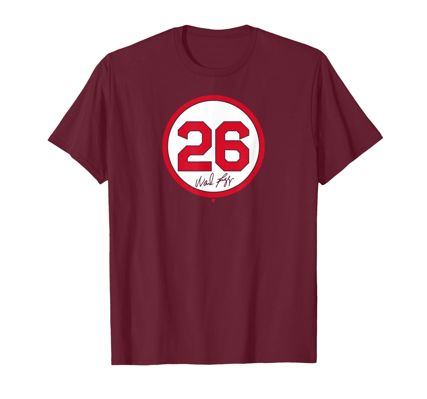 Wade Boggs: Number Circle - Boston Baseball T-Shirt