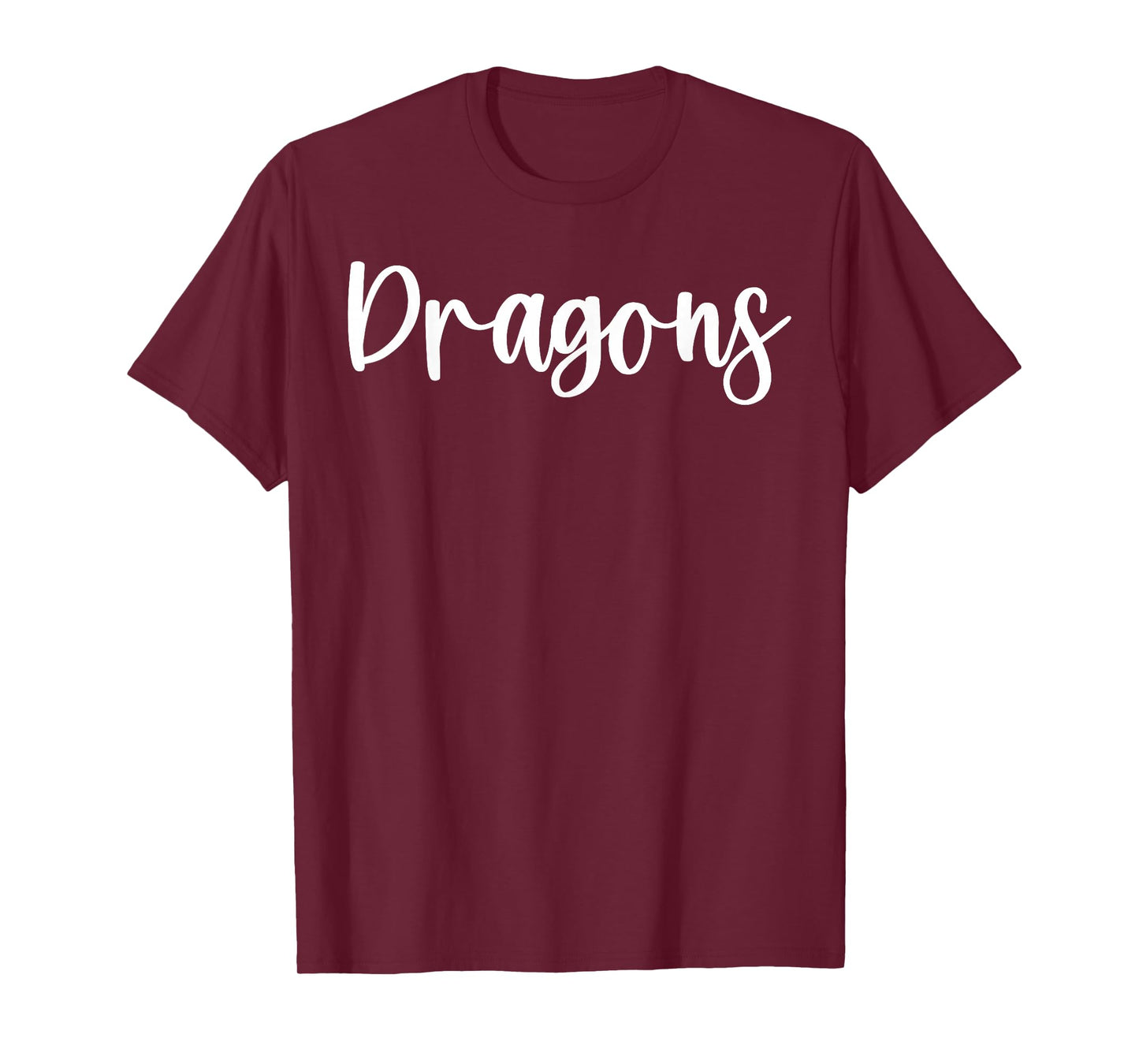 Dragons School Spirit Team Mascot Game Night T-Shirt