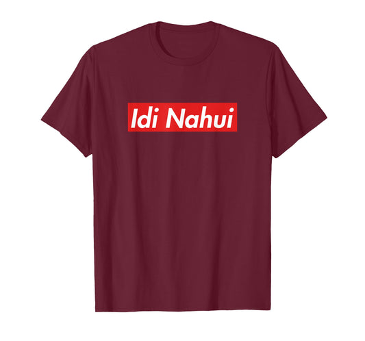 Cyka Blyat Idi Nahui Russian Meme Gamer Gifts Gaming Apparel T-Shirt
