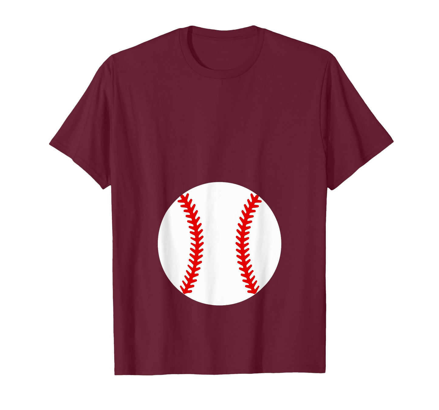 Pregnancy Halloween Costume Shirt - Baseball Pregnant T-Shirt