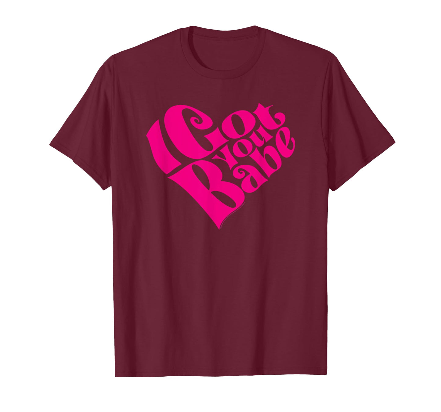 Sonny & Cher I Got You Babe Heart T-Shirt