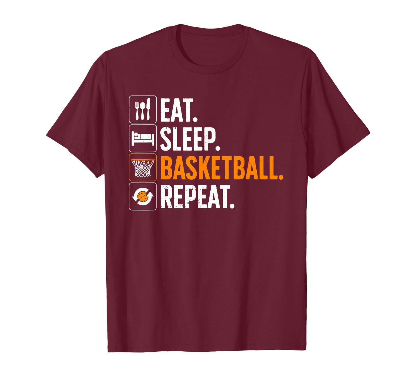 Funny Basketball For Men Women Team Sport Basketball Player T-Shirt