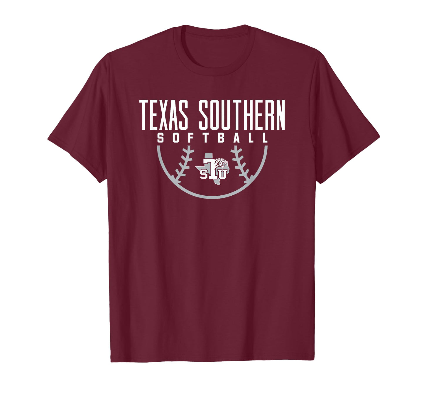 Texas Southern University Tigers Softball Arch T-Shirt