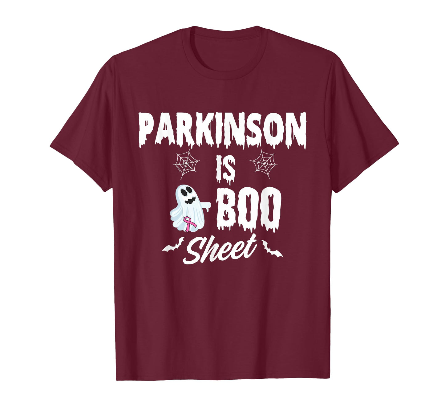 Vintage Cute Halloween Ghost Parkinson Is Boo Sheet T-Shirt