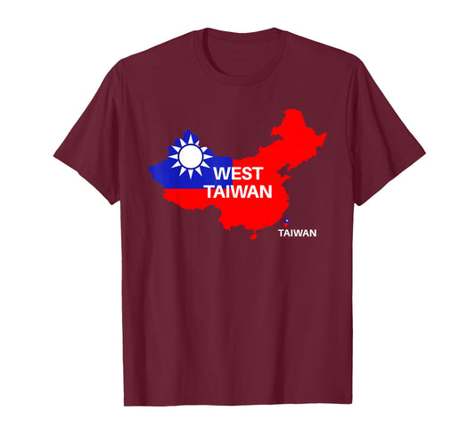 Taiwan Is Not China West Taiwan T-Shirt