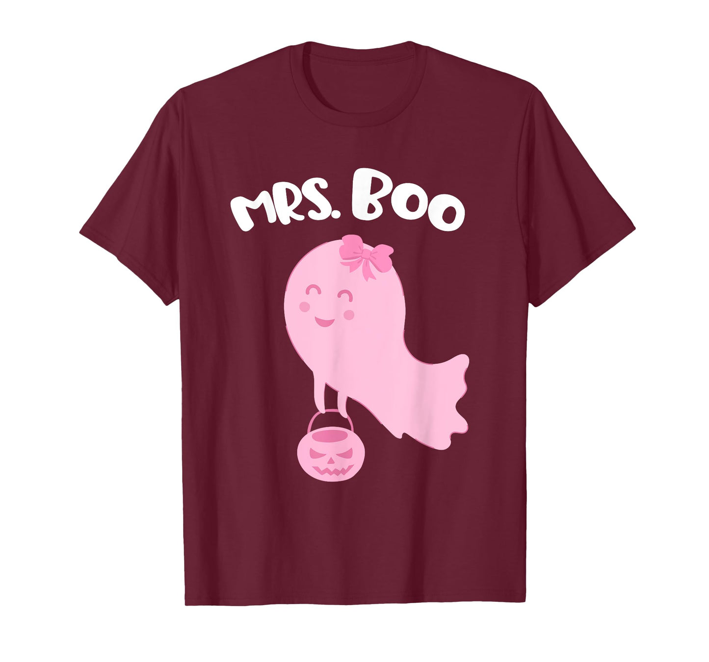Costume for Couples Mrs BOO and Mr Boo Matching Halloween T-Shirt