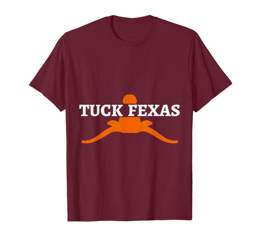 Horns Down Shirt Horns Down Texas Tuck Fexas Shirt T-Shirt T-Shirt