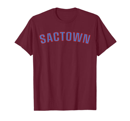 Sactown - Sacramento Basketball T-Shirt