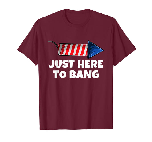 4th July America Firework Patriot USA Mens & Womens T-Shirt