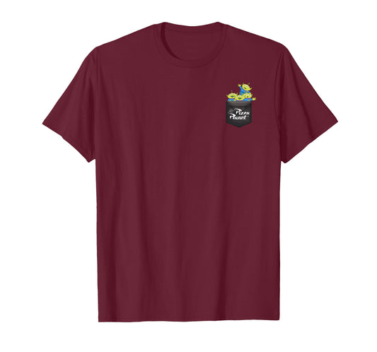 Disney Pixar Toy Story Pizza Planet Alien Left Chest T-Shirt T-Shirt